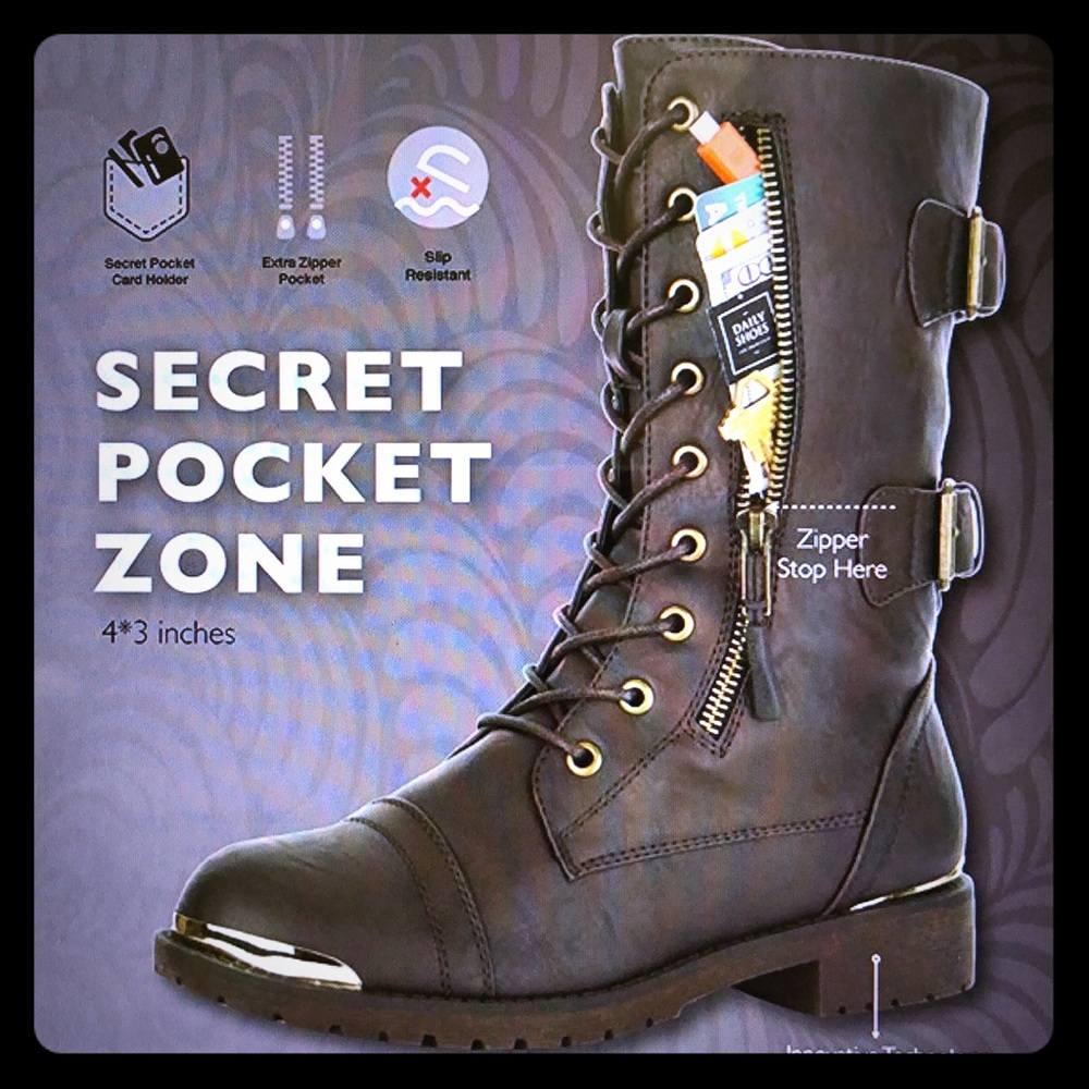 Combat boots